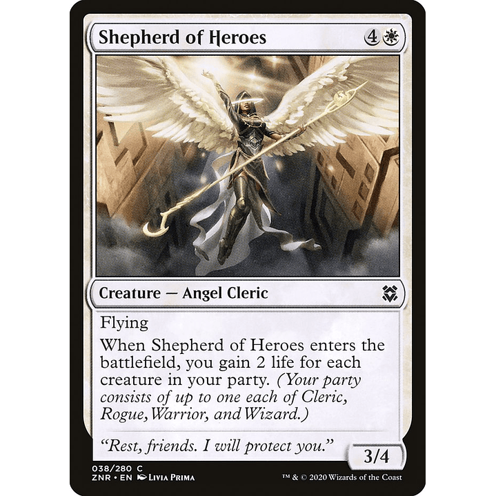 Shepherd of Heroes | Español | NM | ZNR 1