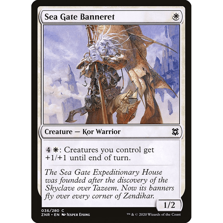 Sea Gate Banneret | Español | NM | ZNR 1