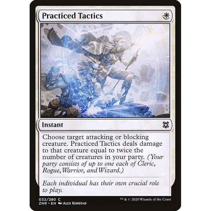 Practiced Tactics | Español | NM | ZNR 1