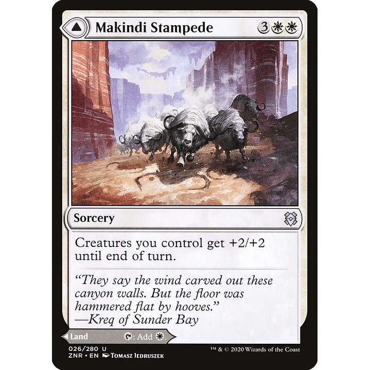 Makindi Stampede // Makindi Mesas | Español | NM | ZNR 1