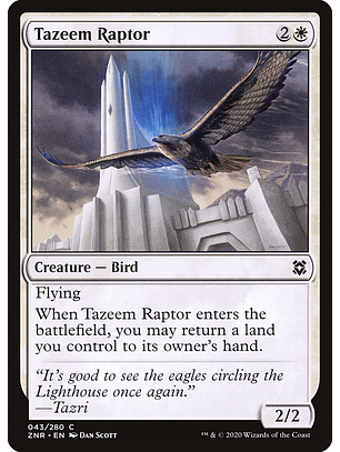 Tazeem Raptor (foil) | Inglés | NM | ZNR