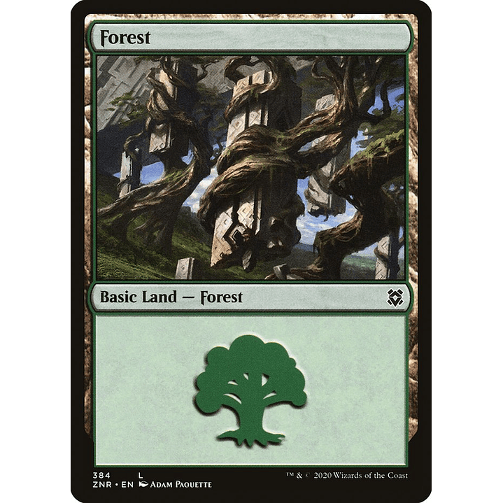Forest (foil) | Español | NM | ZNR 1