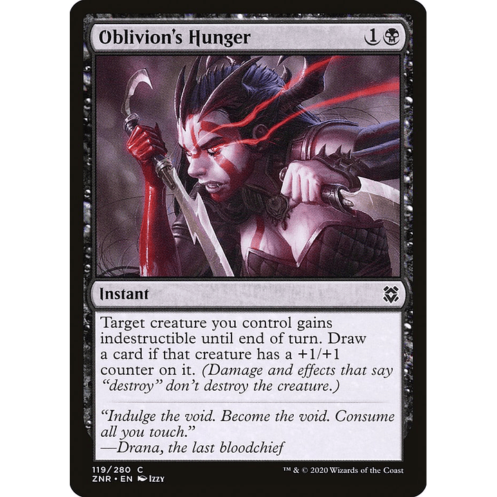Oblivion's Hunger | Español | NM | ZNR 1