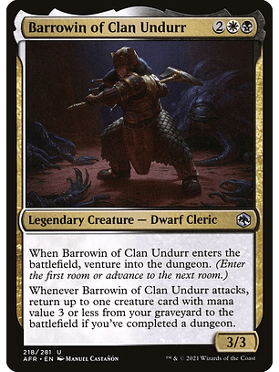 Barrowin of Clan Undurr | Inglés | NM | AFR