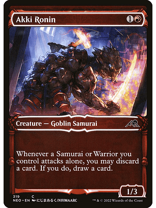 Akki Ronin (Showcase) | Japonés | NM | NEO