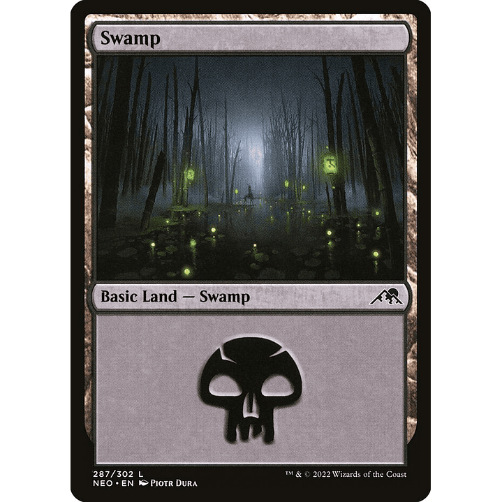 Swamp (foil) | Inglés | NM | NEO 1