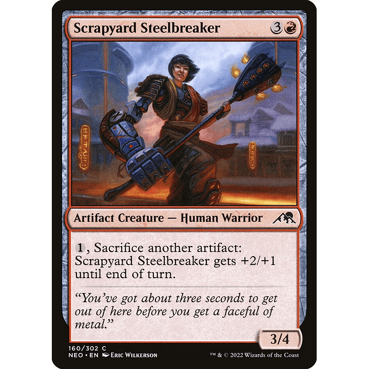 Scrapyard Steelbreaker | Español | NM | NEO 1