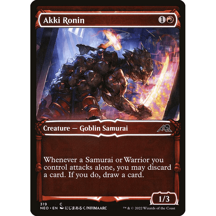Akki Ronin (Showcase) | Español | NM | NEO 1