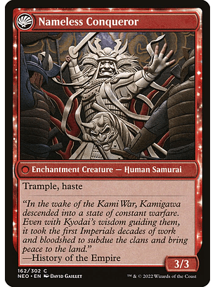 The Shattered States Era // Nameless Conqueror (foil) | Español | NM | NEO