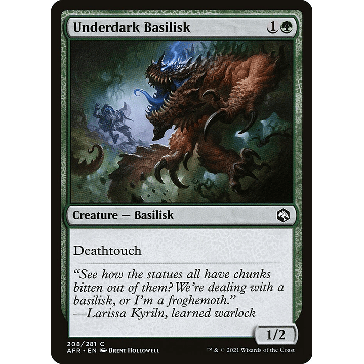 Underdark Basilisk | Español | NM | AFR 1