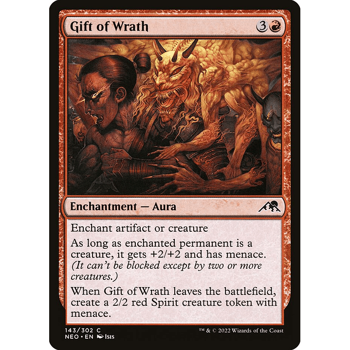 Gift of Wrath | Español | NM | NEO 1