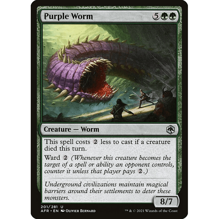 Purple Worm | Español | NM | AFR 1