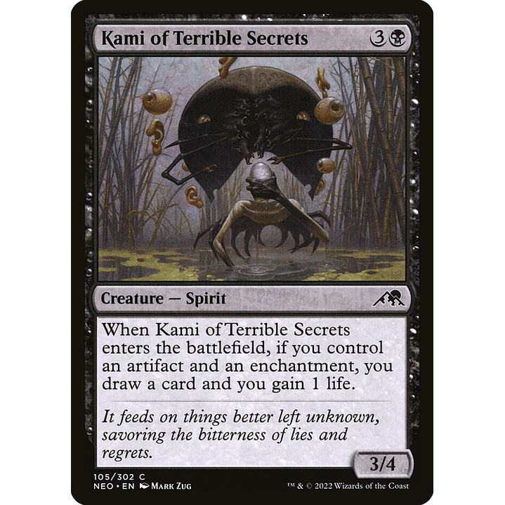 Kami of Terrible Secrets | Español | NM | NEO 1