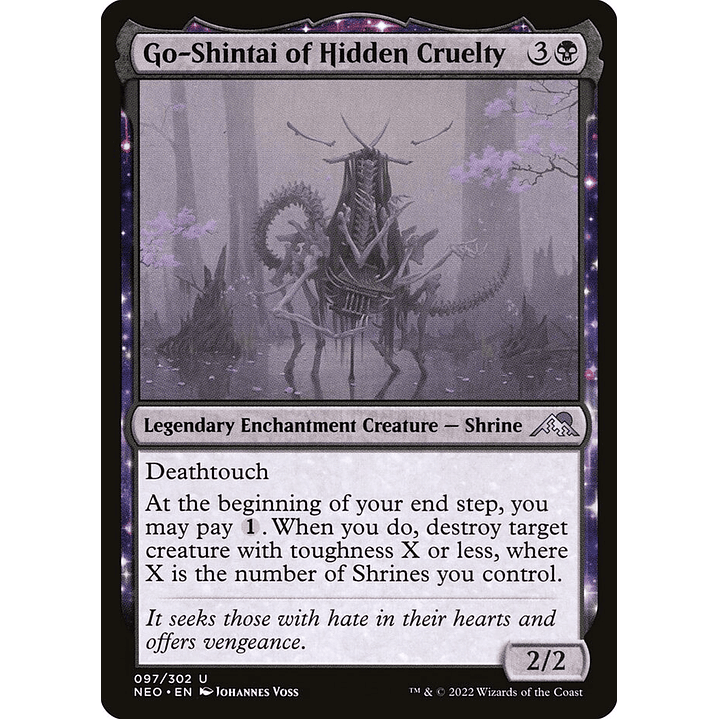 Go-Shintai of Hidden Cruelty | Español | NM | NEO 1