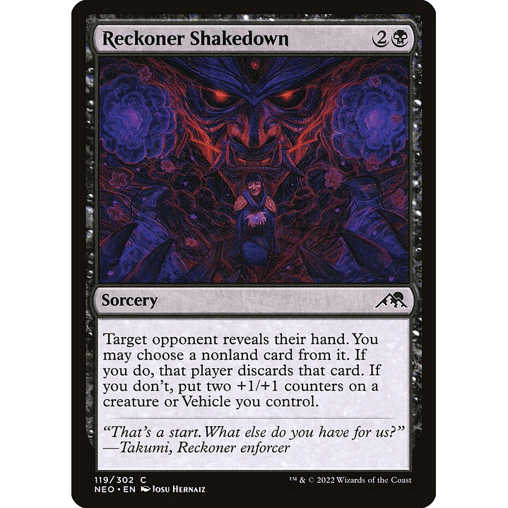 Reckoner Shakedown | Español | NM | NEO 1