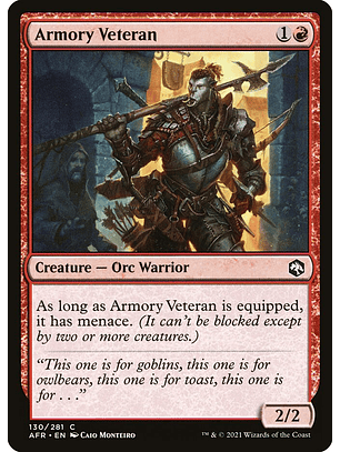 Armory Veteran | Inglés | NM | AFR