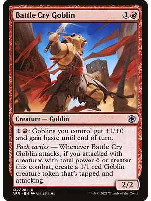 Battle Cry Goblin | Inglés | NM | AFR