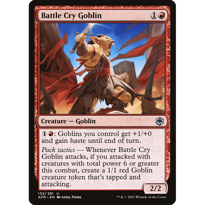 Battle Cry Goblin | Inglés | NM | AFR 1