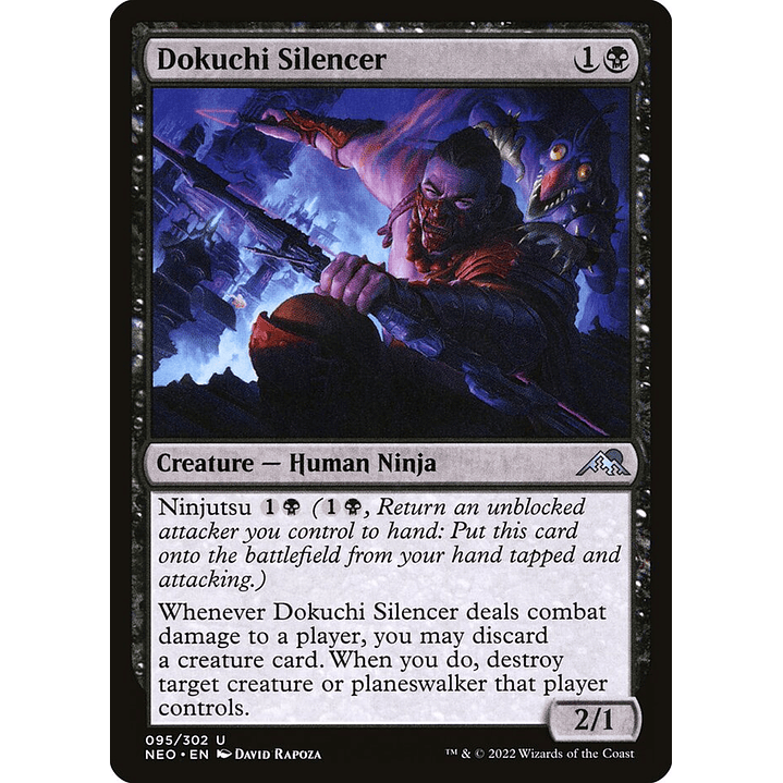 Dokuchi Silencer | Inglés | NM | NEO 1
