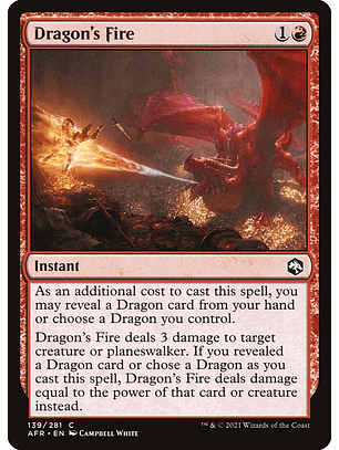 Dragon's Fire | Inglés | NM | AFR