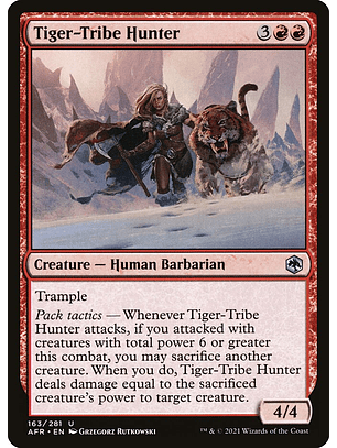 Tiger-Tribe Hunter | Inglés | NM | AFR
