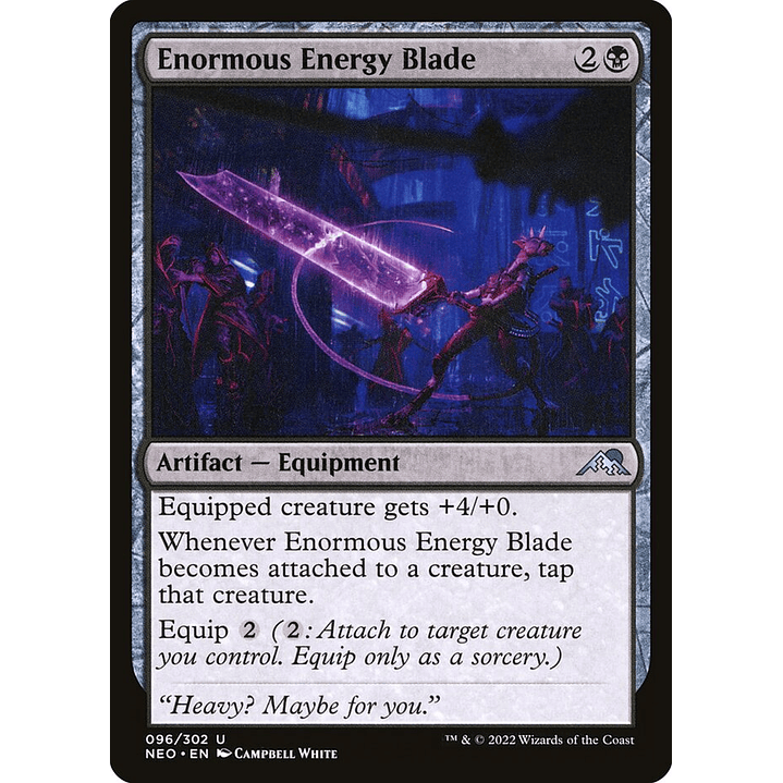 Enormous Energy Blade | Inglés | NM | NEO 1