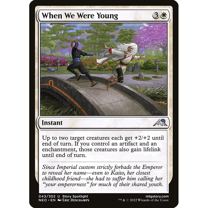 When We Were Young | Inglés | NM | NEO 1