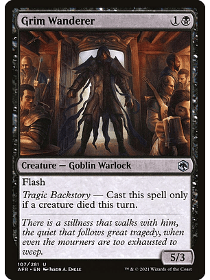 Grim Wanderer | Inglés | NM | AFR