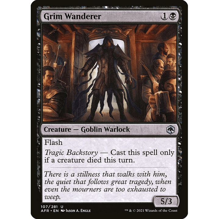Grim Wanderer | Inglés | NM | AFR 1