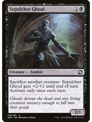 Sepulcher Ghoul | Inglés | NM | AFR