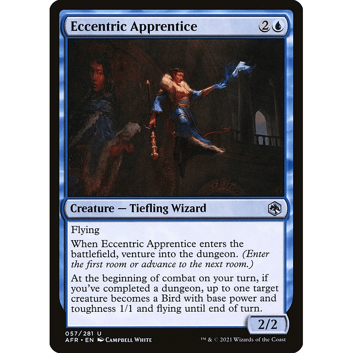 Eccentric Apprentice | Inglés | NM | AFR 1