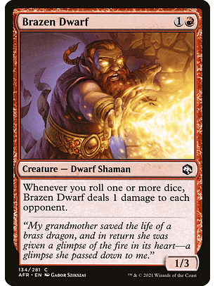 Brazen Dwarf | Inglés | NM | AFR