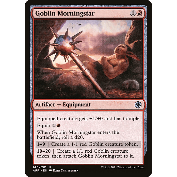 Goblin Morningstar | Español | NM | AFR 1