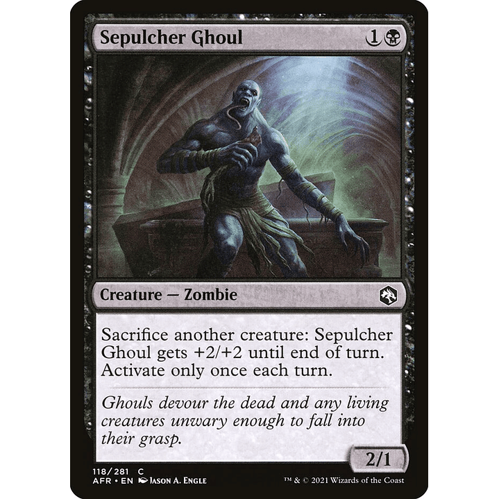 Sepulcher Ghoul | Español | NM | AFR 1