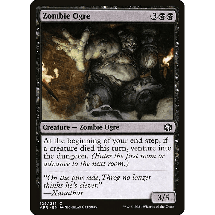 Zombie Ogre | Inglés | NM | AFR 1
