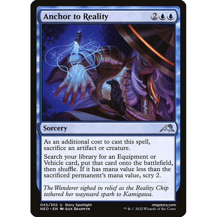 Anchor to Reality (foil) | Inglés | NM | NEO 1