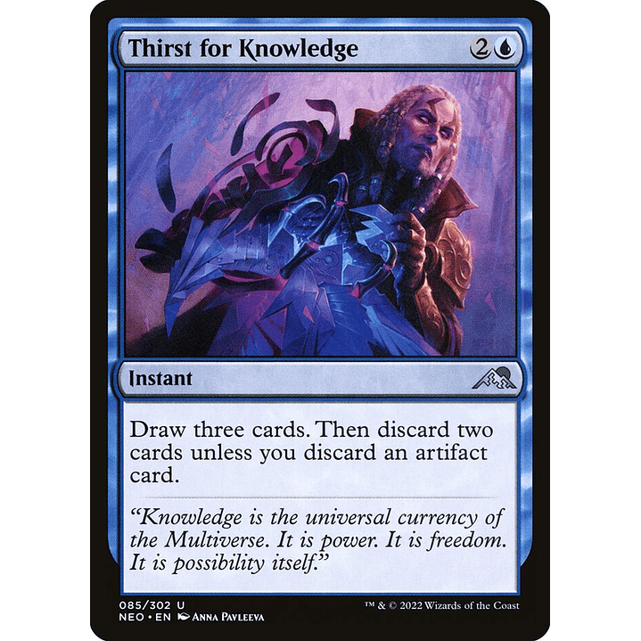 Thirst for Knowledge | Inglés | NM | NEO 1