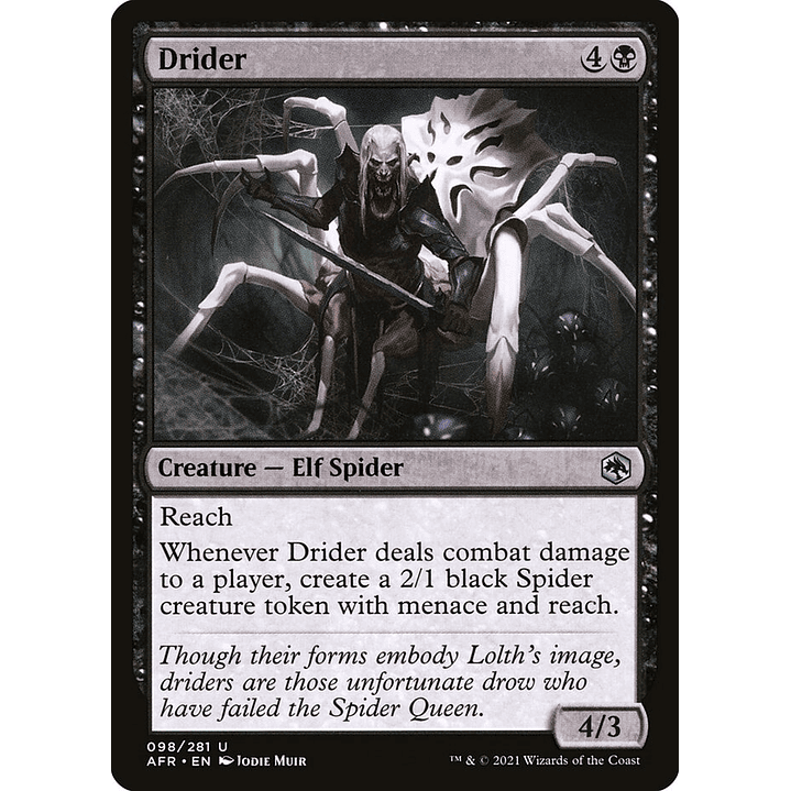 Drider | Inglés | NM | AFR 1