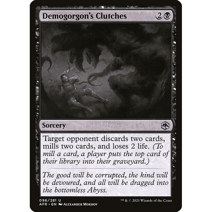 Demogorgon's Clutches | Inglés | NM | AFR 1