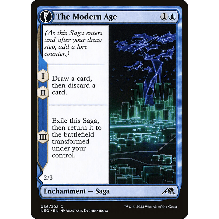 The Modern Age // Vector Glider (foil) | Inglés | NM | NEO 1