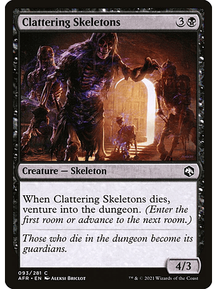 Clattering Skeletons | Inglés | NM | AFR