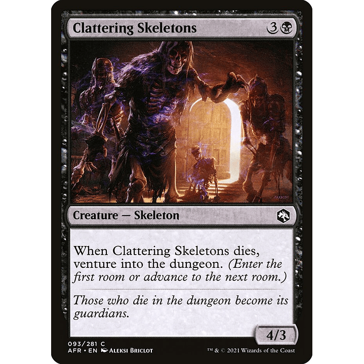 Clattering Skeletons | Inglés | NM | AFR 1