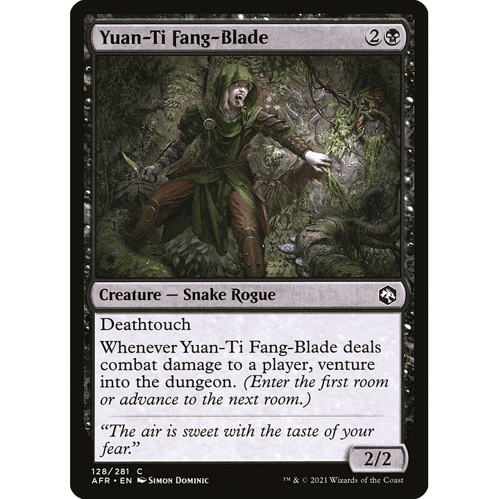 Yuan-Ti Fang-Blade | Inglés | NM | AFR 1