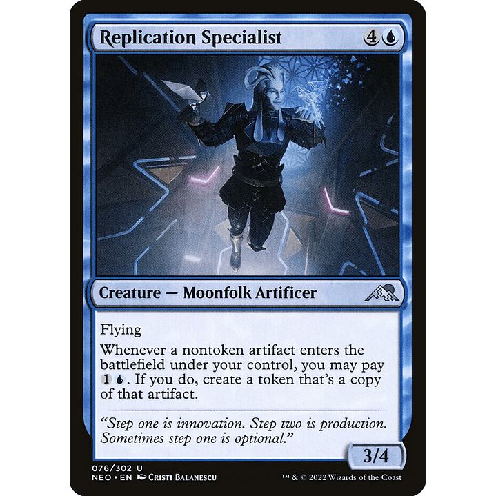 Replication Specialist | Inglés | NM | NEO 1