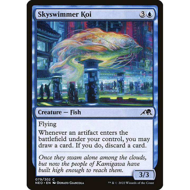 Skyswimmer Koi | Español | NM | NEO 1