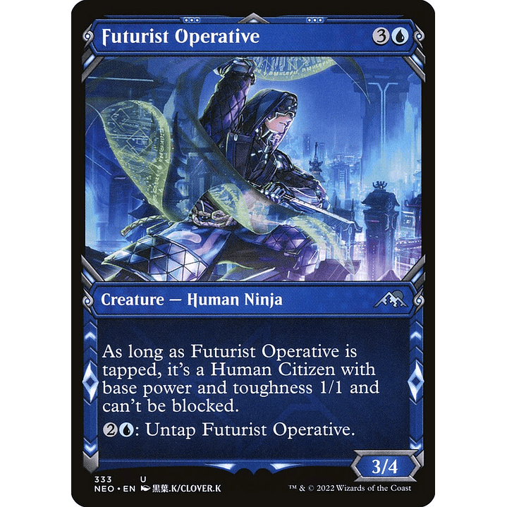 Futurist Operative (Showcase) | Español | NM | NEO 1