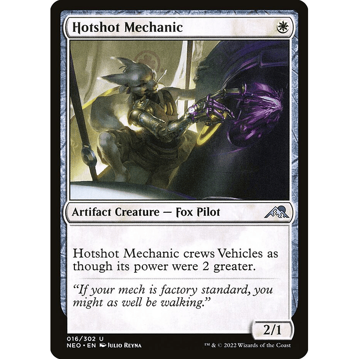 Hotshot Mechanic | Español | NM | NEO 1