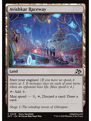 Avishkar Raceway | Español | NM | DFT