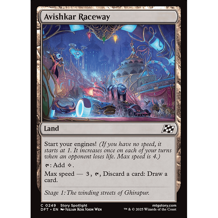 Avishkar Raceway | Español | NM | DFT 1