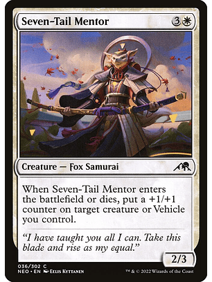 Seven-Tail Mentor | Español | NM | NEO